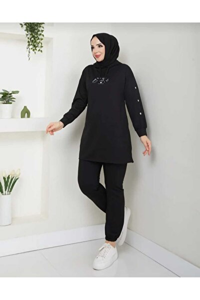 Moda Krash Çit Çit Detay 2 İpi̇lk Sports Suit