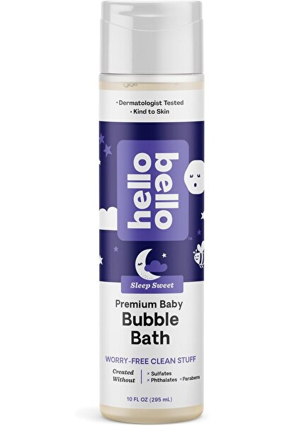 HelloBello حمام الفقاعات هالو بيلو الخالي من العطور - لا يسبب الدموع، مضاد لل...
