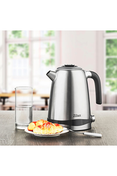Zilan Fierbător electric digital din oțel inoxidabil ZLN1000, 2200 W, 7 niveluri de fierbere între 40 - 100 de grade
