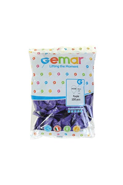 hak-iş oyuncak 33 cm Purple Balloon – Party and Decoration Set of 100