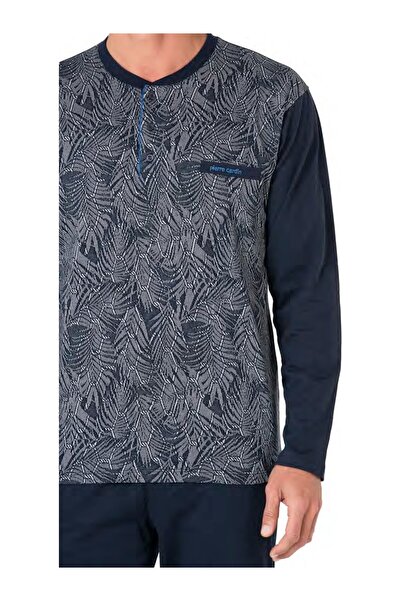 Pierre Cardin Ανδρικό Σετ Πιτζάμες Ζακάρ -6111