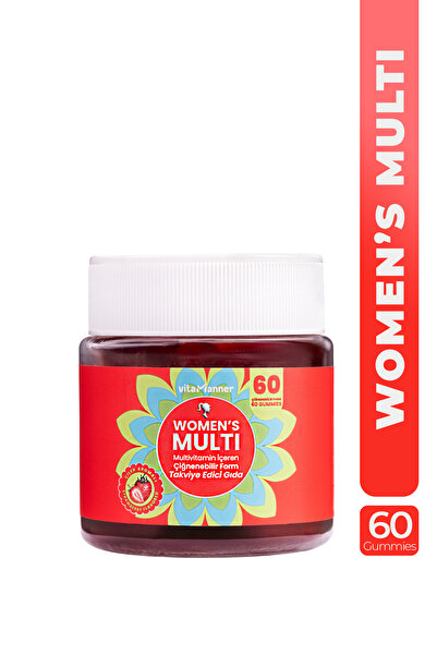 Vitamanner Women's Multi |   Chewable Dietary Supplement Containing Multivitamins (60 Gummies)