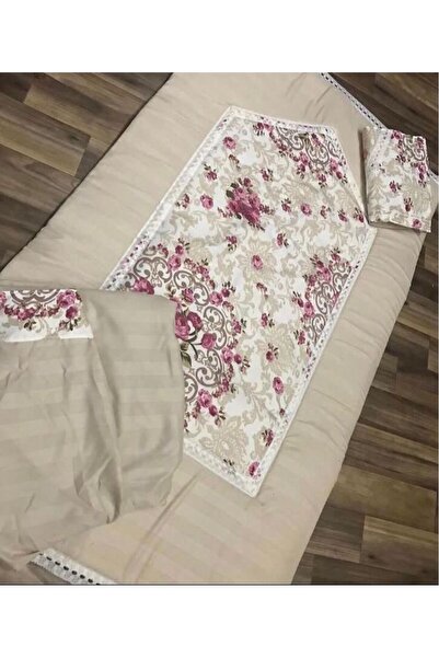 ELEGANT G طقم شرشف صلاه + سجادة + بيت مصحف