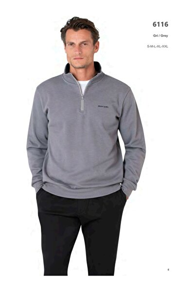 Pierre Cardin Men's Long Sleeve Zippered Collar Tracksuit Set-6116