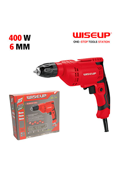 WISEUP دريل 6 مم / 400 واط