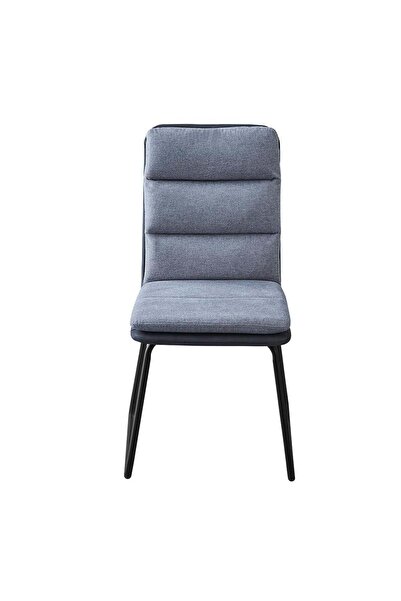 Danube Home Arseni 1+6 Dining Set - Elegant Grey Sintered Stone Table & 6 Comfortable Chairs, Durable Design