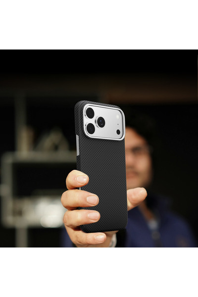 Nettech Apple iPhone 17 Pro Max Uyumlu NT-N069 Kevlar Arka Koruma Kılıf (Çöl) NT-113892