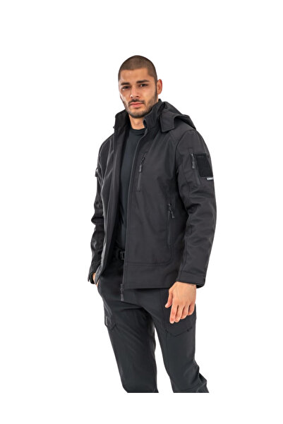 COMBAT Softshell Outdoor Mont - Siyah