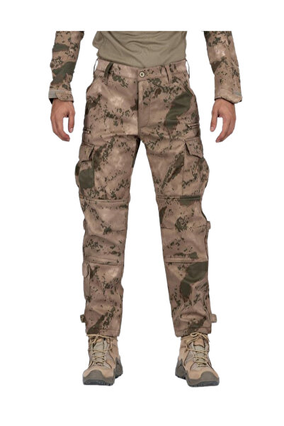 COMBAT Softshell Outdoor Pantolon - Kamuflaj