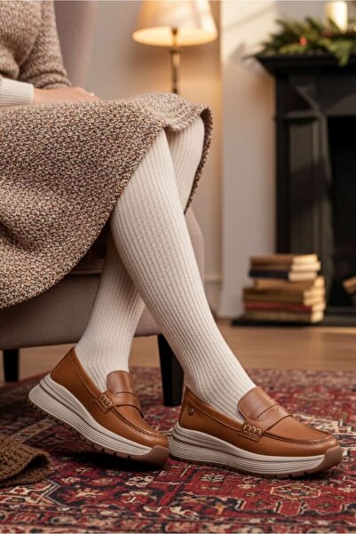 Mammamia D25KA-3815 Γυναικεία Δερμάτινα Παπούτσια