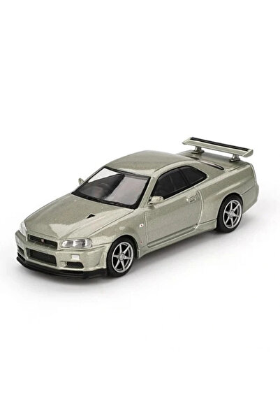 My Reality Fashion Mini GT 1/64 Nissan Skyline GT-R (R34) V-Spec II Nür Millenium Jade