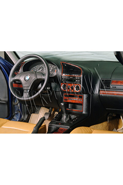 Marscockpitdesign Bmw 3 E36 Konsol-Alüminyum Kaplama 1991-1998 20 Parça