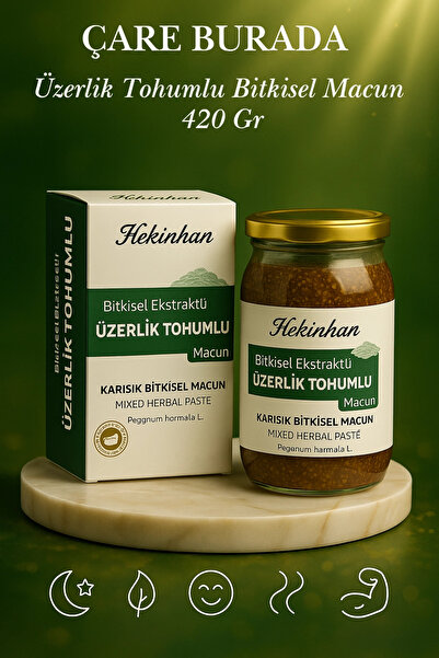 Çare Burada Üzerlik Tohumlu Macun 420 Gr