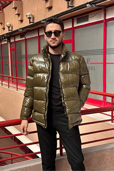 inpool Υψηλής ποιότητας, Αμφίδρομο φερμουάρ, Κανονική εφαρμογή, Αντιανεμικό και αδιάβροχο, Φωτεινό πουπουλένιο παλτό 24USEC2475