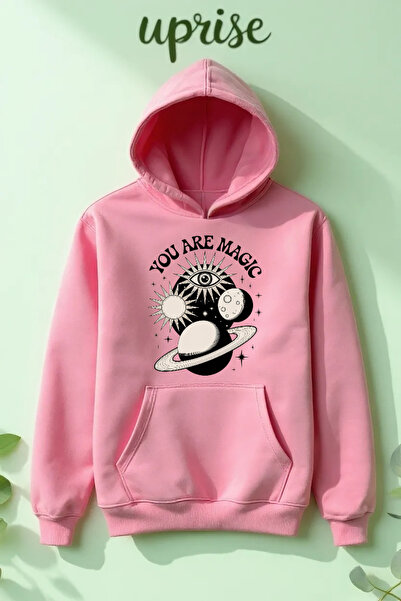 Vordevia You Are Magic με τύπωμα Φούτερ από βαμβάκι με oversized κλωστές O