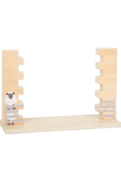 Small Foot Joc Jenga – Gardul Clătinat, Lemn, 3 ani +