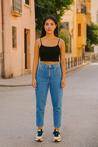 ŞIK VE MUTLU High Waist Boyfriend Jeans