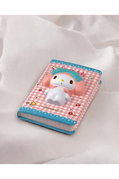 bakgelal 3D Squishy Lisanslı Hello Kitty, Kuromi, My Melody Yumuşak Kapaklı S...