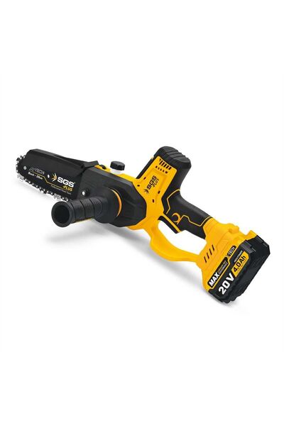 SGS SGS5310 20cm 20 V 4 Ah Profesyonel Kömürsüz Budama Testeresi Ağaç Kesme M...