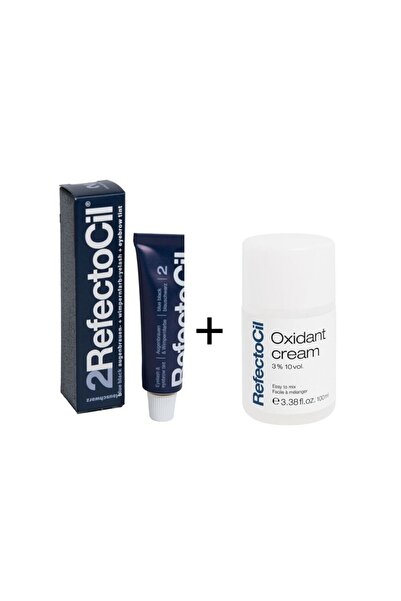Refectocil MAVİ SİYAH KİRPİK BOYASI VE KREM OKSİDANT