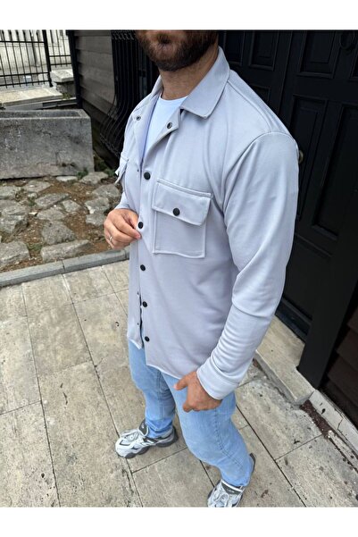 WEAR Gray Diagonal Check Shirt