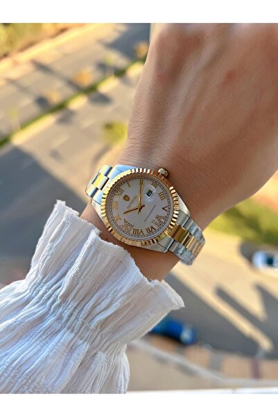 Raymond 2 Years Warranty Steel Case and Strap Does Not Blacken Color Does Not Fade 5 Atm Women's Wristwatch 611821.1