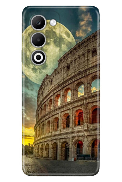 OPPO A5 5G Kılıf Tema Art Desenli Baskılı Silikon Roma