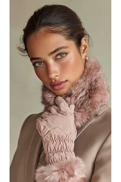 LAGRANZE Plush Quilted Women's Gloves