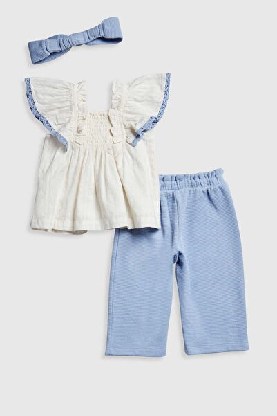MOTHERCARE Blouse, Trousers and Headband Set