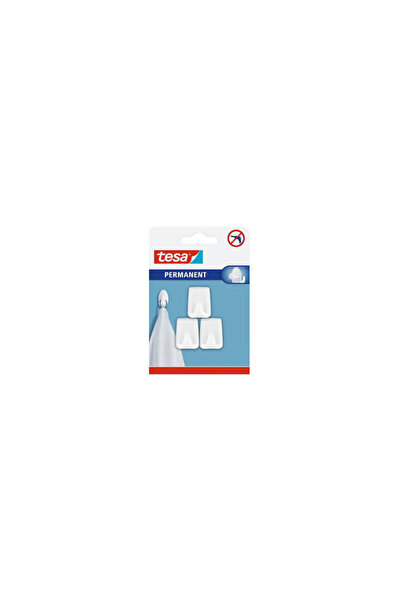 Tesa PERMANENT KENDİNDEN YAPIŞKANLI PLASTİK DİKDÖRTGEN ASKI ( 3'lü paket ) 66606