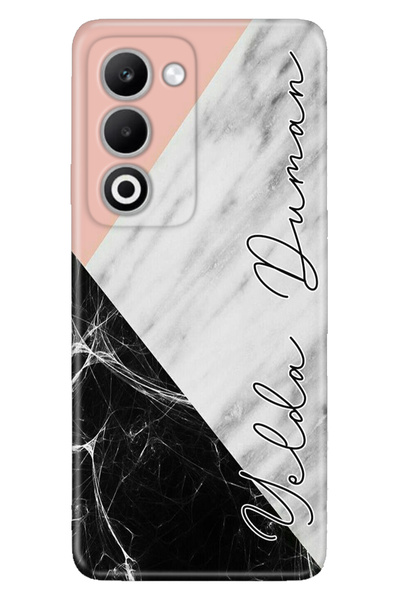 OPPO A5 5G Kılıf Tema İsim Yazılı Kişiye Özel Silikon Kapak Model-25