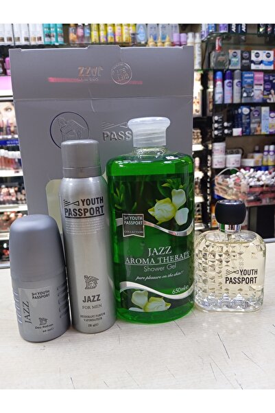 Youth Passport Jazz edp men set 4'LÜ