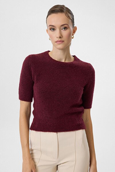 TIFFANY&TOMATO Kısa Kollu Crop Triko
