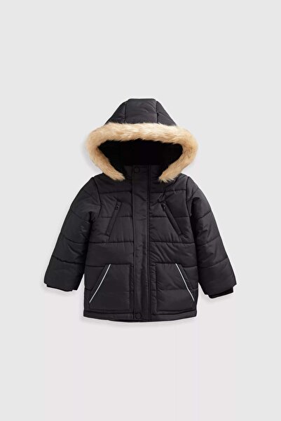 MOTHERCARE Black Parka Coat
