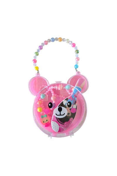 OEM Set accesorii par, 6 buc, model Ursulet, multicolor, 17x15x5cm