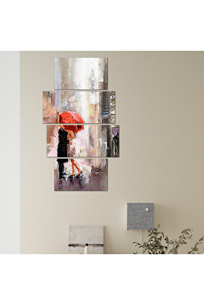Generic لوحه جداريه - رسمه رومانسيه - ٣٠٠٥١ - مقسمه أربعة قطع