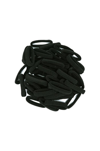 OEM Set elastice de păr negre, 48 buc, dimensiuni 1.5x5x5cm