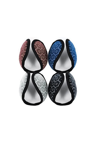 OEM Set 12 Aparatori de Urechi Medii, model geometric, multicolor, dimensiuni 11x11x13cm