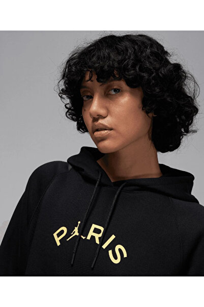 Nike Jordan Paris Saint-Germain Brooklyn Kadın Fleece Pullover Hoodie