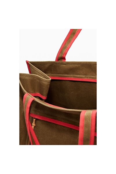 Desigual Versatile, travel/shopping, hand and shoulder bag, Desigual, Mediterranea Khiva series, Camel