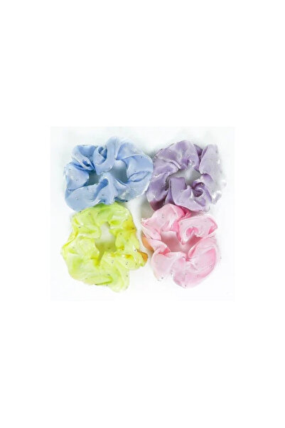 OEM Set elastice de păr tip scrunchie, multicolor, 12 buc, 9cm