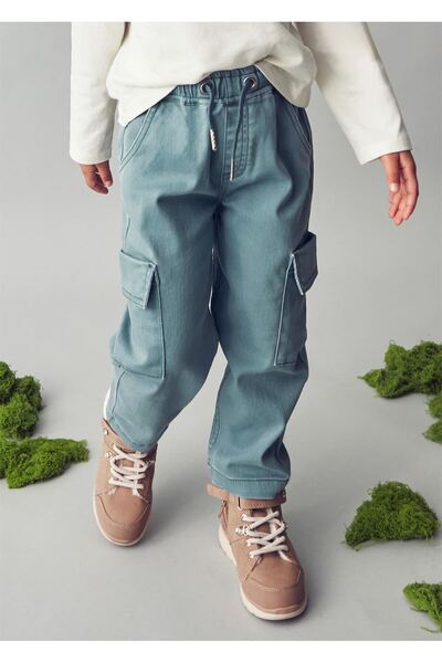 MAYORAL Children's Cargo Pants Mint 4572