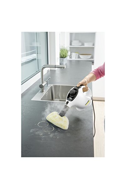 Karcher Aparat de curatat cu abur portabil SC 1, 1200W, 3 bar, rezervor 0.2L, accesorii multiple