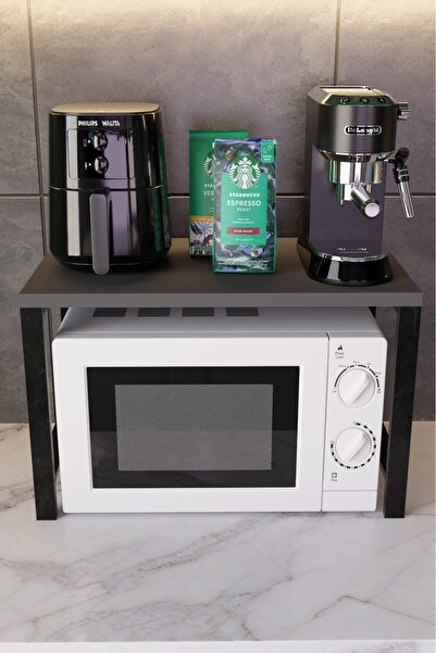 steel desing Mutfak Organizeri, Mikrodalga Dolabı , Tezgah Üstü Raflı Fırın Standı, Çay ,Kahve ,Baharatlık Standı