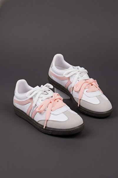 MUGGO Etro Double Lace-Up Casual Women's Sneaker Sports Shoes