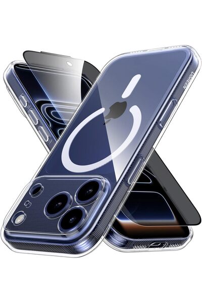 Ugreen iPhone 17 Pro Max MagSafe Case Kit with Privacy Screen Protector, Military Grade Drop Protect