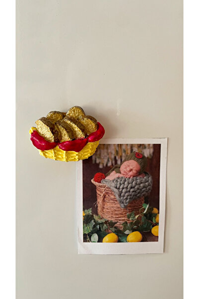 Jovial Hediyelik 1 Adet Buzdolabı Magnet El Emeği (Fotoğraf ve Not tutucu)