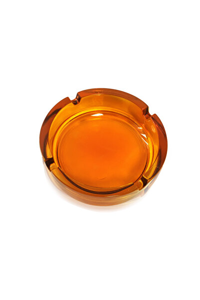 SELENA Round glass ashtray