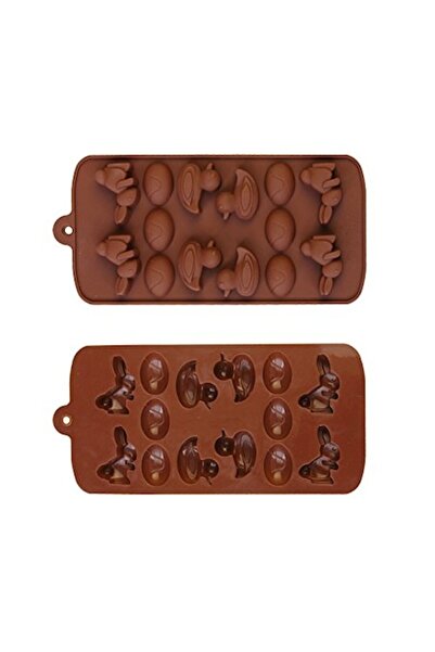 CBD CORAL BEST DEALS Formă de silicon, formă de iepuraș, pentru ciocolată de ...