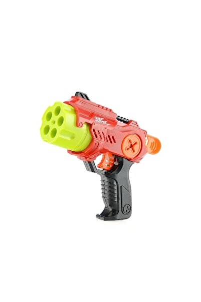 Doty TopBlaster Doty® toy gun set, with 5 sponge projectiles included, 18x14 cm, red